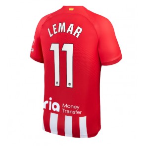 Atletico Madrid Thomas Lemar #11 Replica Home Stadium Shirt 2023-24 Short Sleeve